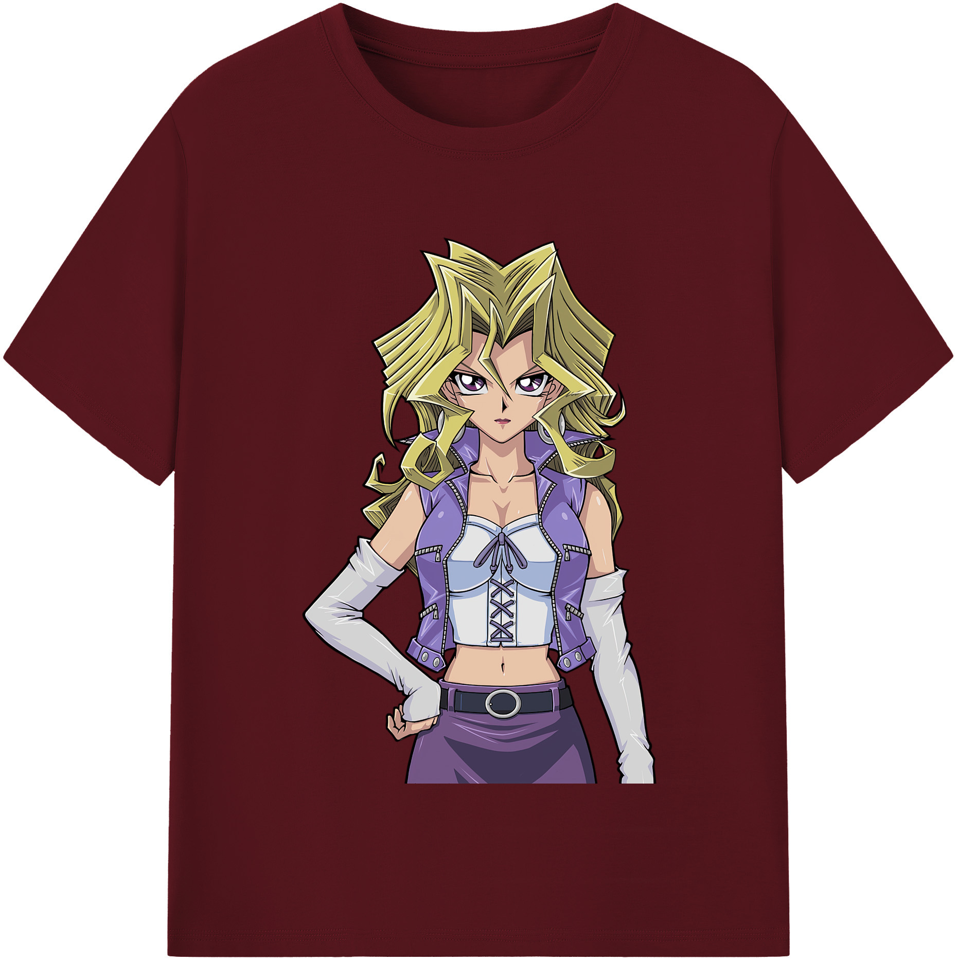 （画像用） 遊☆戯☆王 Yu-Gi-Oh! 綿100％半袖Tシャツ（フロントプリント）